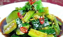 生瓜怎么凉拌吃,凉拌生瓜的简单美味制作方法