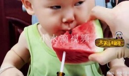 吃瓜小娃无视爸爸,揭秘家庭温馨瞬间